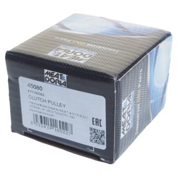 3 699 р. Шкив VW Golf (04-14) AUDI A3 (08-13) SEAT Leon (06-13) SKODA Octavia (09-13) генератора MEAT&DORIA MEAT&DORIA 45080  с доставкой в г. Вологда. Увеличить фотографию 4