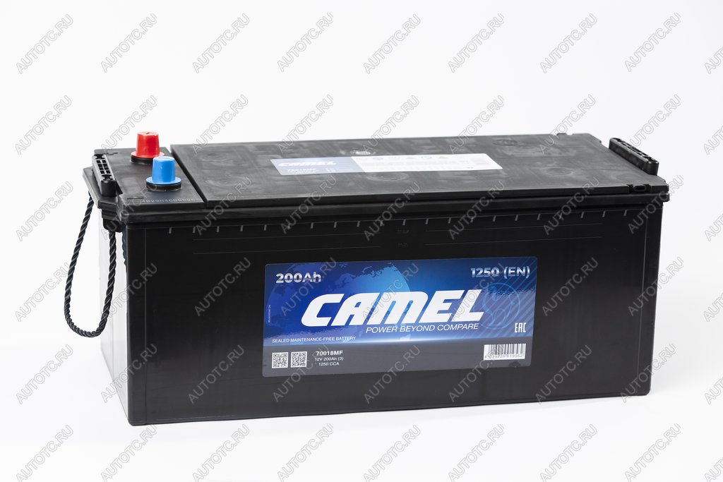 22 699 р. Аккумулятор CAMEL 200Ач обратная полярность CAMEL 6ст200(3) d5  с доставкой в г. Вологда