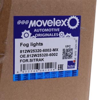 2 859 р. Фара противотуманная SITRAK C7H правая MOVELEX MOVELEX 812w253206002-mx  с доставкой в г. Вологда. Увеличить фотографию 5