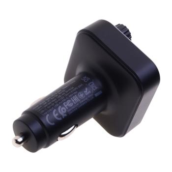 669 р. Устройство зарядное в прикуриватель с трансмиттером (bluetooth,hands free) черное BOROFONE BOROFONE bc53  с доставкой в г. Вологда. Увеличить фотографию 3