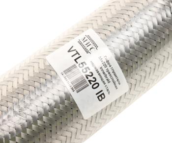839 р. Гофра глушителя 55x220 трехслойная innerbraid нержавеющая сталь МЗГС МЗГС vtl55220 ib  с доставкой в г. Вологда. Увеличить фотографию 2