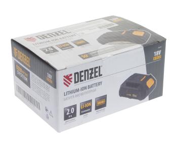 3 899 р. Аккумулятор 18.0V 2.0Ач Li-Ion DENZEL DENZEL 28435  с доставкой в г. Вологда. Увеличить фотографию 5