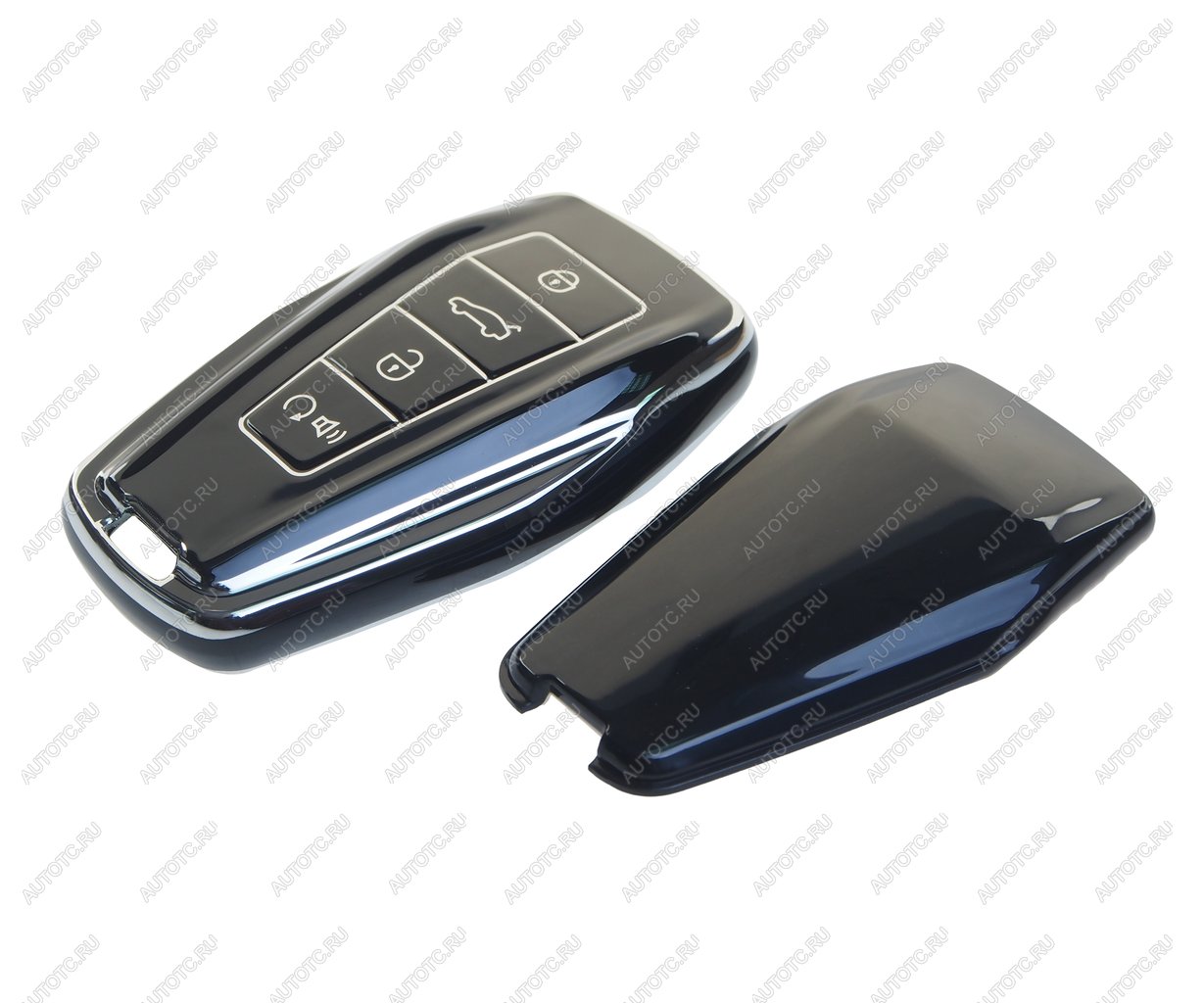 299 р. Чехол для брелока GEELY Atlas,Xingyue L,Emgrand S,Preface,Coolray,Geometry,Monjaro черный TORINO TORINO tpu-geely-59  с доставкой в г. Вологда