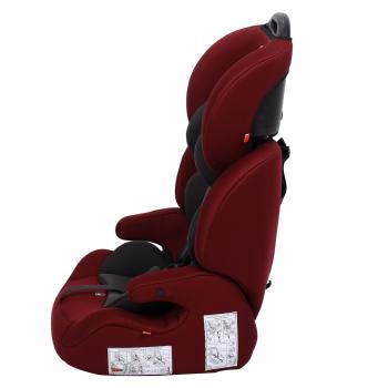 10 649 р. Автокресло детское 9-36кг (I-II-III) 1-12лет вишня люкс Isofix Стар SIGER SIGER kres4028  с доставкой в г. Вологда. Увеличить фотографию 2