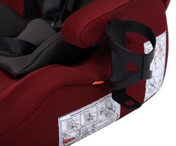 10 649 р. Автокресло детское 9-36кг (I-II-III) 1-12лет вишня люкс Isofix Стар SIGER SIGER kres4028  с доставкой в г. Вологда. Увеличить фотографию 8