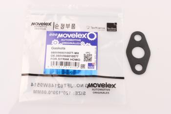 34 р. Прокладка SITRAK HOWO маслопровода турбокомпрессора MOVELEX MOVELEX 080v966010577-mx MOVELEX 080v966010577-mx  с доставкой в г. Вологда. Увеличить фотографию 1
