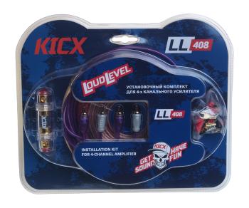 2 699 р. Набор для установки усилителя KICX KICX ll 408  с доставкой в г. Вологда. Увеличить фотографию 1