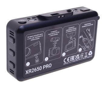 15 249 р. Видеорегистратор с радар-детектором GPS NAVITEL NAVITEL xr2650pro  с доставкой в г. Вологда. Увеличить фотографию 2