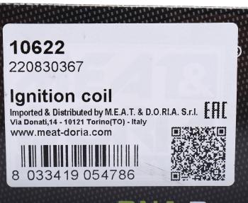 8 649 р. Катушка зажигания CHEVROLET Aveo (09-) (1.4 101 л.с.),Cruze (1.8) MEAT&DORIA MEAT&DORIA 10622  с доставкой в г. Вологда. Увеличить фотографию 5