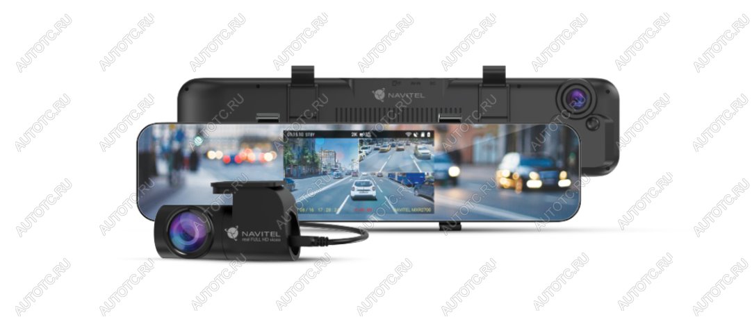17 999 р. Видеорегистратор с радар-детектором в зеркале GPS NAVITEL NAVITEL mxr2700  с доставкой в г. Вологда