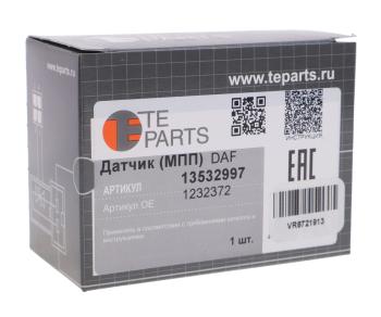 2 269 р. Датчик заднего хода DAF MAN IVECO (M18x1.5мм байонет) TE PARTS TE PARTS 13532997  с доставкой в г. Вологда. Увеличить фотографию 3