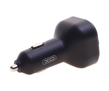 879 р. Устройство зарядное в прикуриватель с трансмиттером (bluetooth,hands free) XO XO bcc18 black  с доставкой в г. Вологда. Увеличить фотографию 2