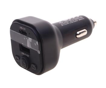 Устройство зарядное в прикуриватель с трансмиттером (bluetooth,hands free) XO XO bcc18 black