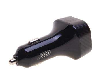1 039 р. Устройство зарядное в прикуриватель с трансмиттером (bluetooth,hands free) XO XO bcc17 black  с доставкой в г. Вологда. Увеличить фотографию 2