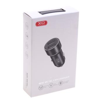 299 р. Устройство зарядное в прикуриватель 2USB 12V XO XO cc53 black  с доставкой в г. Вологда. Увеличить фотографию 3
