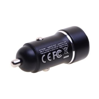 299 р. Устройство зарядное в прикуриватель 2USB 12V XO XO cc53 black  с доставкой в г. Вологда. Увеличить фотографию 2