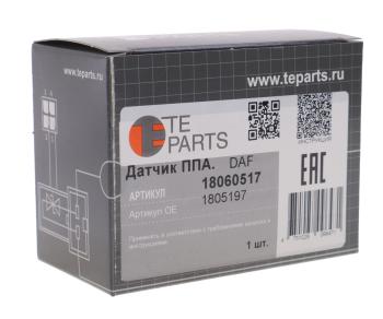 4 199 р. Датчик DAF 85CF положения педали газа TE PARTS TE PARTS 18060517  с доставкой в г. Вологда. Увеличить фотографию 3