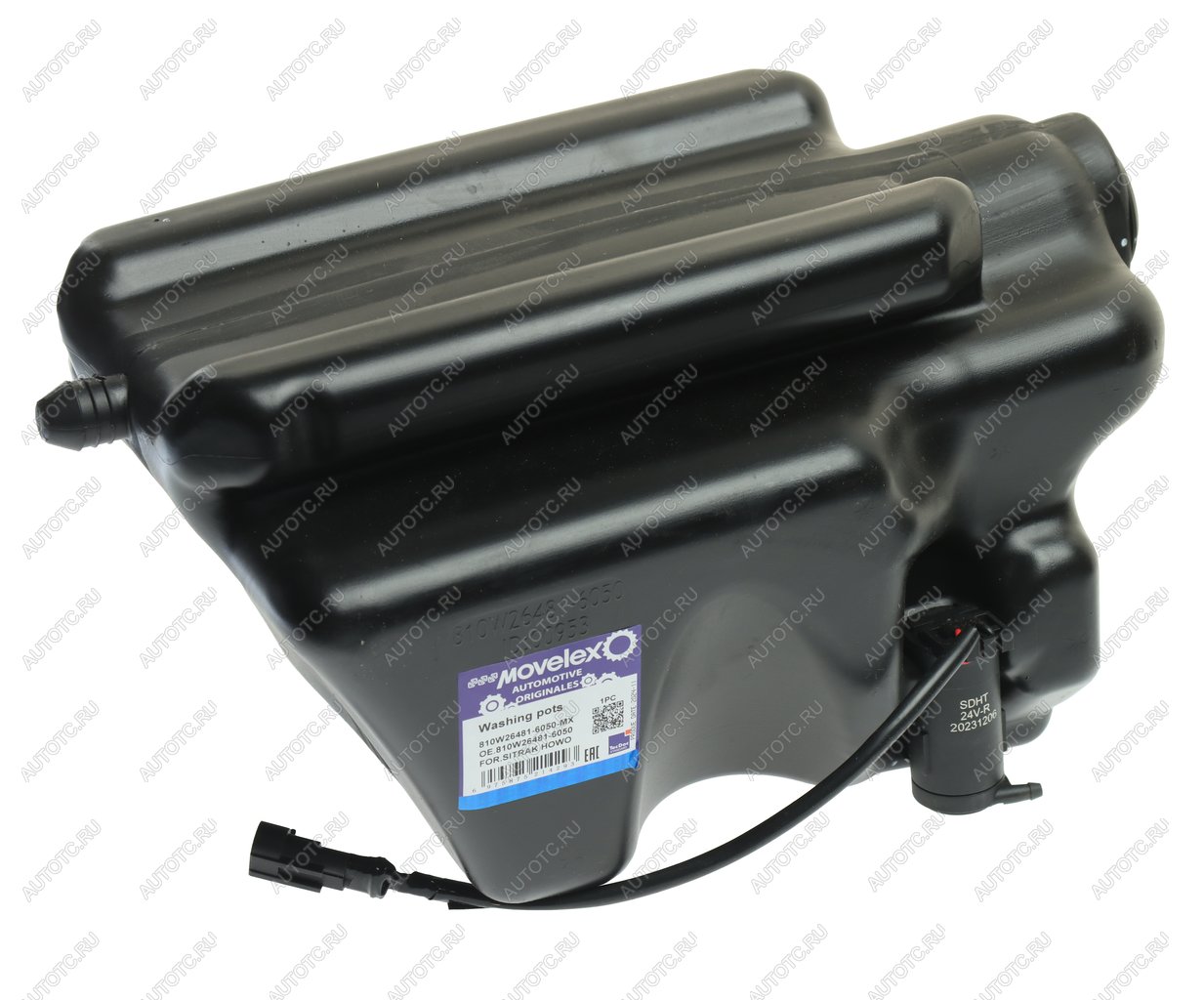 1 799 р. Бачок омывателя SITRAK HOWO в сборе с насосом MOVELEX MOVELEX 810w264816050-mx  с доставкой в г. Вологда
