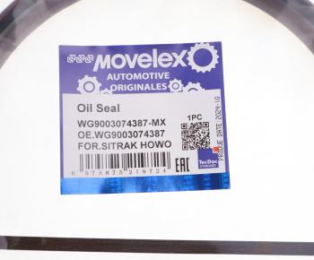 339 р. Сальник SITRAK HOWO ступицы передней (140х160х11мм) MOVELEX MOVELEX wg9003074387-mx  с доставкой в г. Вологда. Увеличить фотографию 3