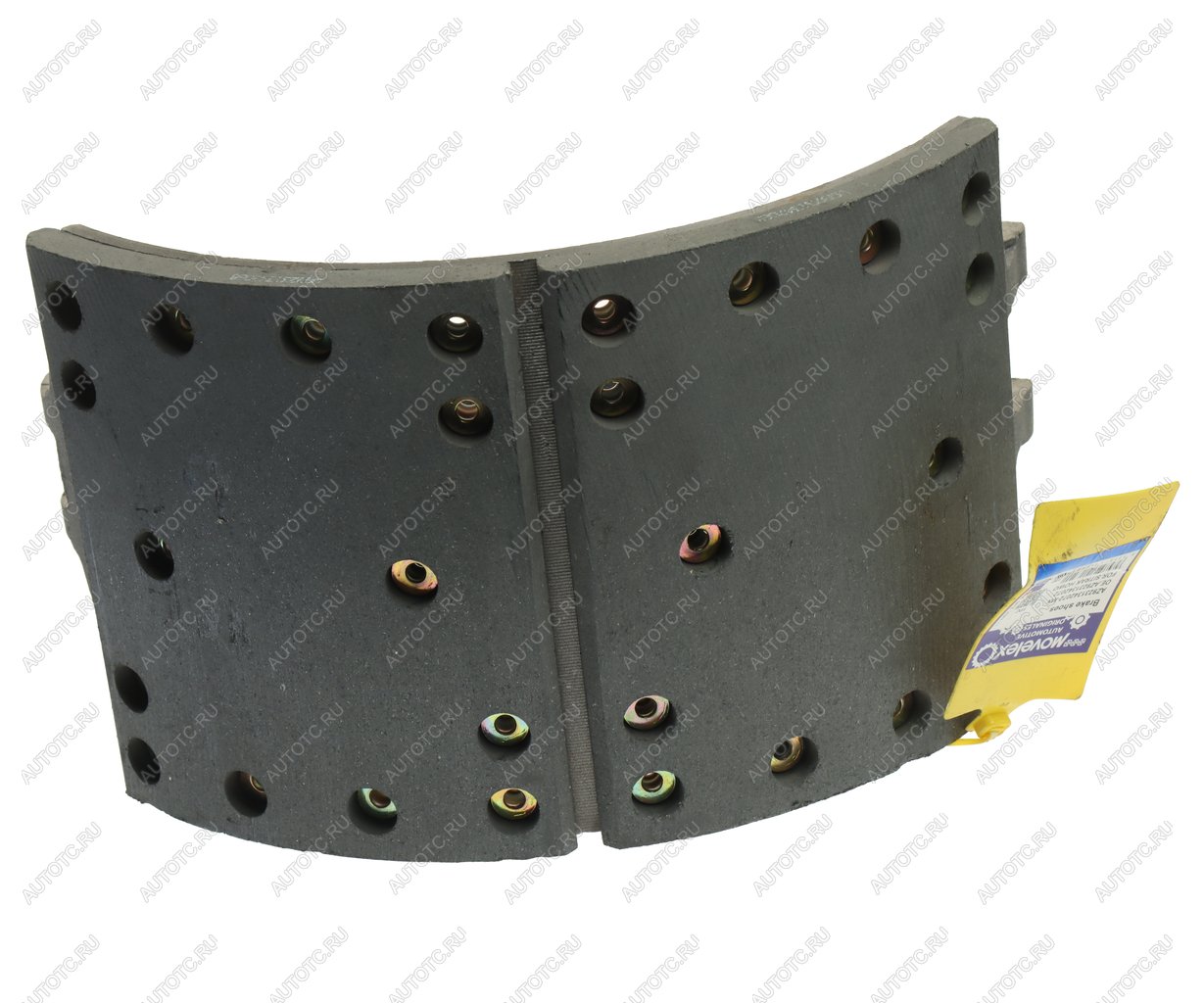 3 289 р. Колодки тормозные SITRAK HOWO задние с накладками (1шт.) MOVELEX MOVELEX az9231342072-mx  с доставкой в г. Вологда