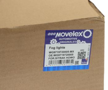 1 399 р. Фара SITRAK HOWO противотуманная левая MOVELEX MOVELEX wg9719720005-mx  с доставкой в г. Вологда. Увеличить фотографию 5