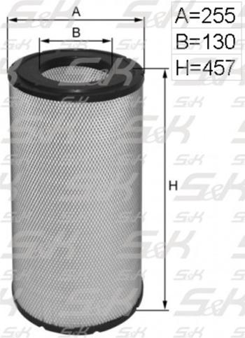Фильтр воздушный DAF MAN MERCEDES S&K GMBH S&K GMBH sk-5850046-01