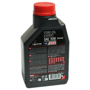 1 449 р. Масло для мотовилок и амортизаторов FORK OIL EXPERT MEDIUM 10W псинт.1л MOTUL MOTUL 112952  с доставкой в г. Вологда. Увеличить фотографию 2