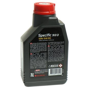 1 699 р. Масло моторное SPECIFIC 913D 5W30 синт.1л MOTUL MOTUL 113225  с доставкой в г. Вологда. Увеличить фотографию 2