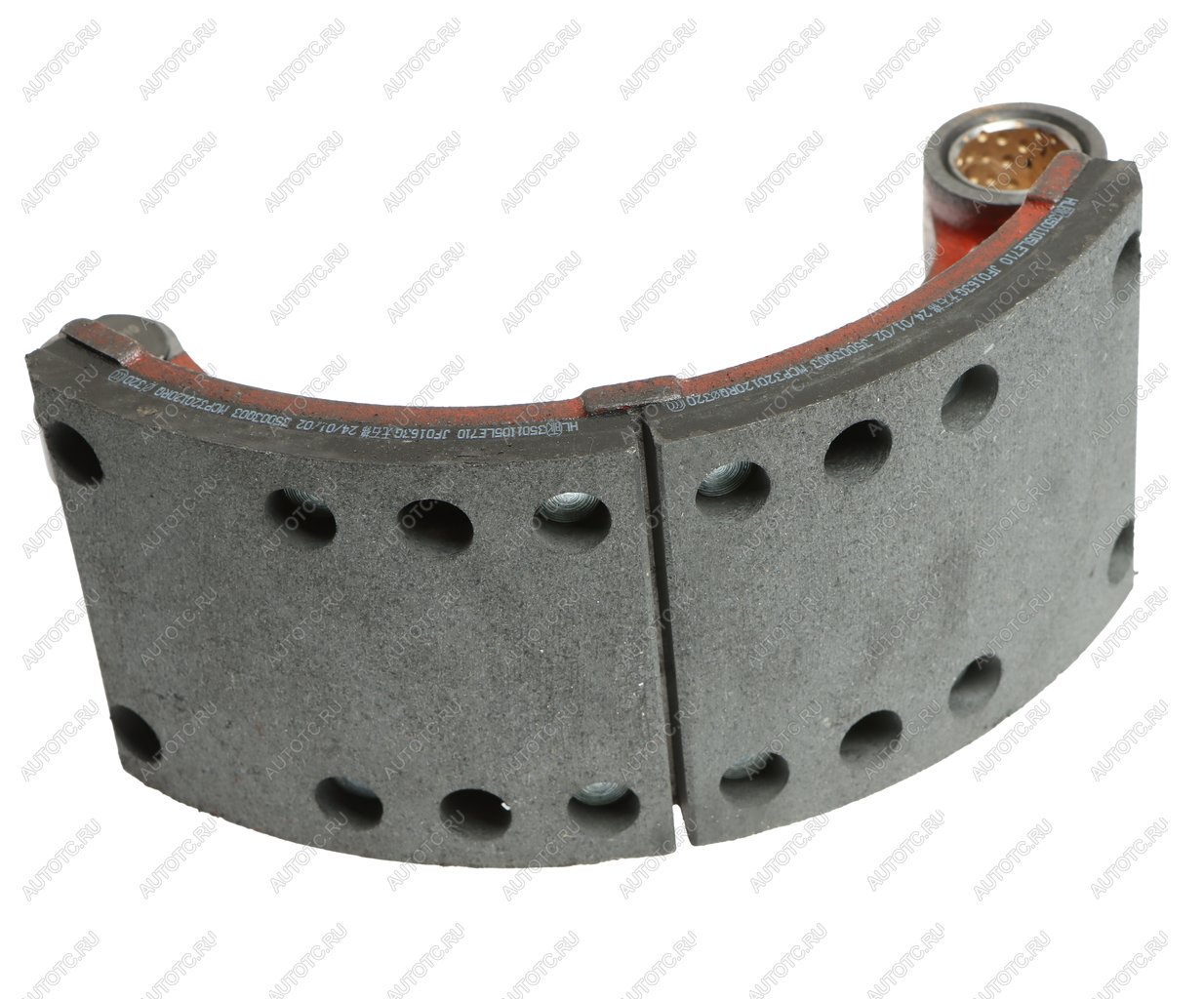 5 849 р. Колодки тормозные JAC N90 КАМАЗ Компас-9 передние барабанные (1шт.) (нижняя) PSP PSP ps1650013  с доставкой в г. Вологда