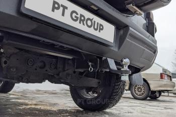 13 299 р. Фаркоп под съемный квадрат Petroil Tuning Tank 700 (2024-2025)  с доставкой в г. Вологда. Увеличить фотографию 2