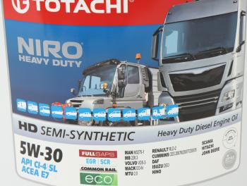 10 399 р. Масло дизельное NIRO HD CI-4SLE7 5W30 псинт.19л TOTACHI TOTACHI 1d720  с доставкой в г. Вологда. Увеличить фотографию 2