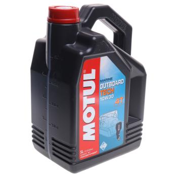 7 249 р. Масло моторное OUTBOARD TECH 4T 10W30 5л MOTUL MOTUL 113266  с доставкой в г. Вологда. Увеличить фотографию 1
