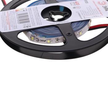 266 р. Лента светодиодная гибкая 4.8W 5м IP20 12V холодный белый ЭРА ЭРА ls2835 -4,8-60-12-6500k-ip20  с доставкой в г. Вологда. Увеличить фотографию 3