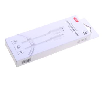 145 р. Кабель iPhone (5-) 1м XO XO nb265 white  с доставкой в г. Вологда. Увеличить фотографию 2