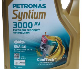 5 199 р. Масло моторное 3000 AV 5W40 синт.5л SYNTIUM PETRONAS PETRONAS 70179m12eu  с доставкой в г. Вологда. Увеличить фотографию 2
