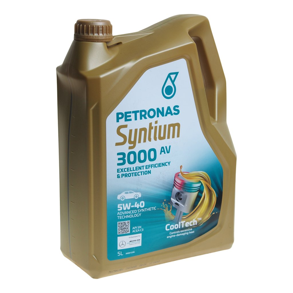 5 199 р. Масло моторное 3000 AV 5W40 синт.5л SYNTIUM PETRONAS PETRONAS 70179m12eu  с доставкой в г. Вологда