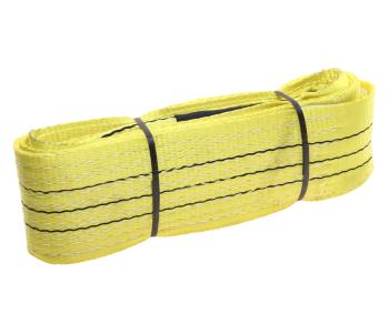 1 129 р. Трос буксировочный 10т 5м-90мм ленточный (петля-петля) HITCH HITCH sz088724  с доставкой в г. Вологда. Увеличить фотографию 2
