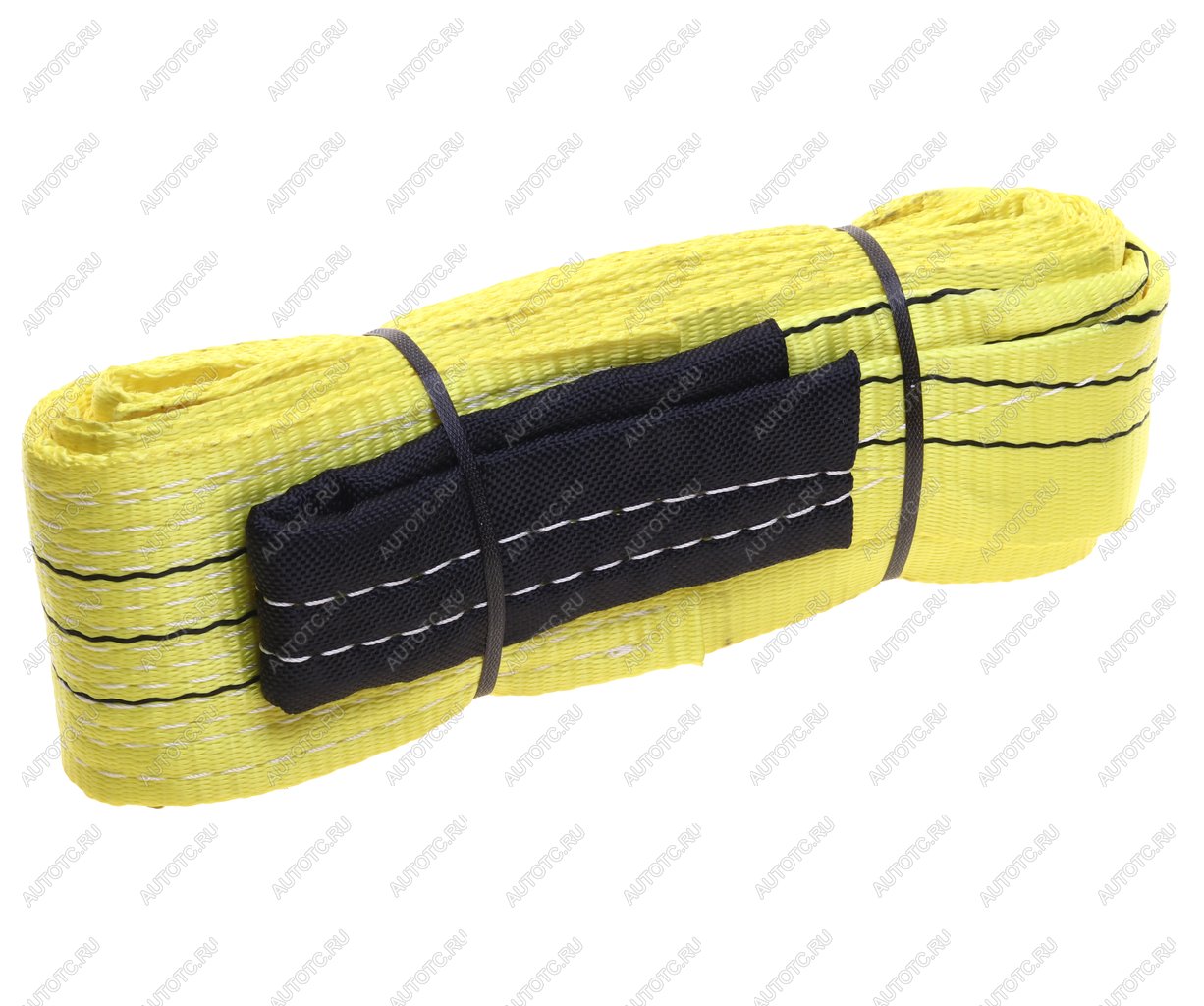 1 129 р. Трос буксировочный 10т 5м-90мм ленточный (петля-петля) HITCH HITCH sz088724  с доставкой в г. Вологда