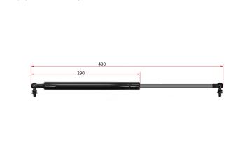 1 579 р. Амортизатор 5-й двери LIVAN X6 PRO LH=RH DAR ad1020352  с доставкой в г. Вологда. Увеличить фотографию 1
