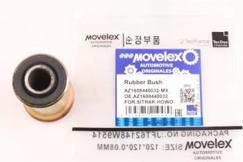 185 р. Сайлентблок SITRAK HOWO замка кабины,низ (14x30x37x48) MOVELEX MOVELEX az1608440032-mx  с доставкой в г. Вологда. Увеличить фотографию 1