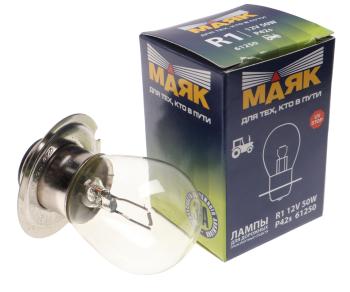 114 р. Лампа 12V R1 50W P42s White МАЯК МАЯК 61250  с доставкой в г. Вологда. Увеличить фотографию 2