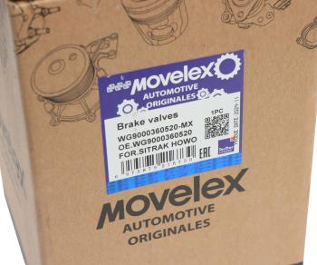 2 499 р. Кран SITRAK HOWO тормозной главный MOVELEX MOVELEX wg9000360520-mx  с доставкой в г. Вологда. Увеличить фотографию 6