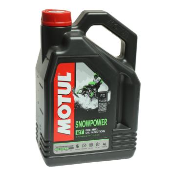 4 699 р. Масло моторное для 2-х тактных двигателей SNOWPOWER 2T 4л MOTUL MOTUL 112748  с доставкой в г. Вологда. Увеличить фотографию 1
