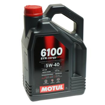 4 599 р. Масло моторное 6100 SYNERGIE 5W40 псинт.4л MOTUL MOTUL 112926  с доставкой в г. Вологда. Увеличить фотографию 1