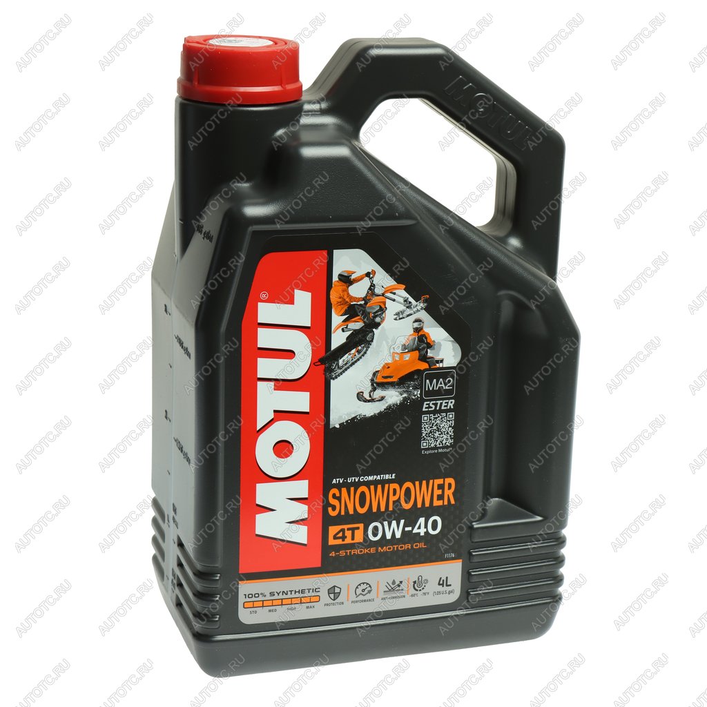 6 999 р. Масло моторное SNOWPOWER 4T 0W40 синт.4л MOTUL MOTUL 112365  с доставкой в г. Вологда