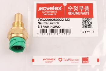 599 р. Датчик SITRAK HOWO КПП нейтрального положения MOVELEX MOVELEX wg2209280022-mx  с доставкой в г. Вологда. Увеличить фотографию 1