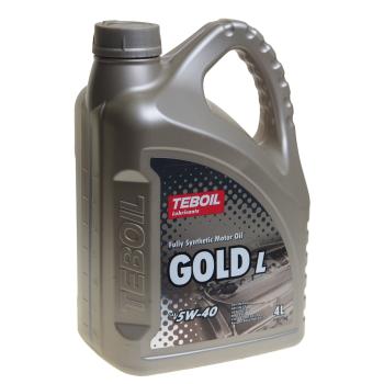 2 899 р. Масло моторное GOLD L 5W40 синт.4л TEBOIL TEBOIL 3475041  с доставкой в г. Вологда. Увеличить фотографию 1