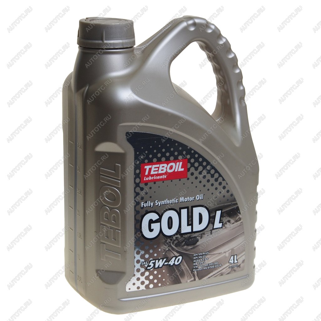 2 899 р. Масло моторное GOLD L 5W40 синт.4л TEBOIL TEBOIL 3475041  с доставкой в г. Вологда