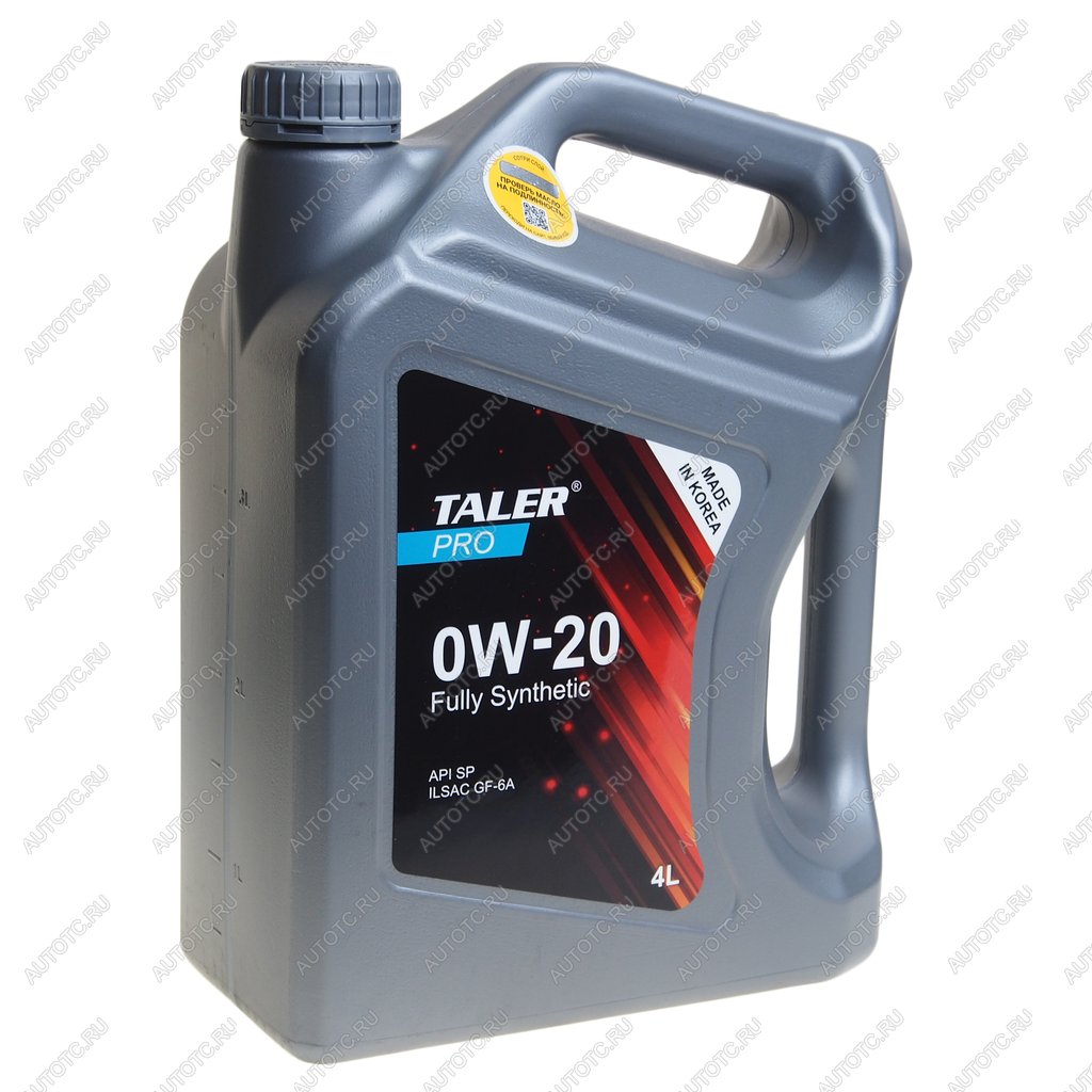 2 689 р. Масло моторное PRO SPCF-6 0W20 синт.4л TALER TALER 700422  с доставкой в г. Вологда