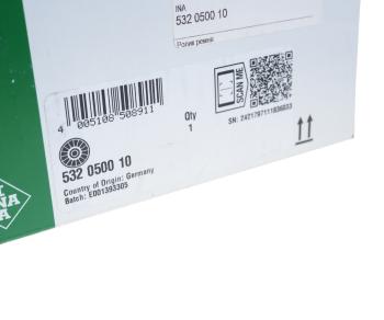 2 879 р. Ролик приводного ремня SKODA Fabia (01-) обводной INA INA 532050010  с доставкой в г. Вологда. Увеличить фотографию 4